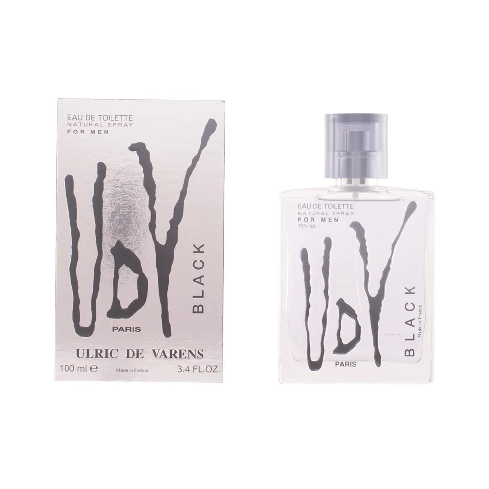 [85388] Ulric De Varens Black Men Eau De Toilette Vaporisateur 100ml