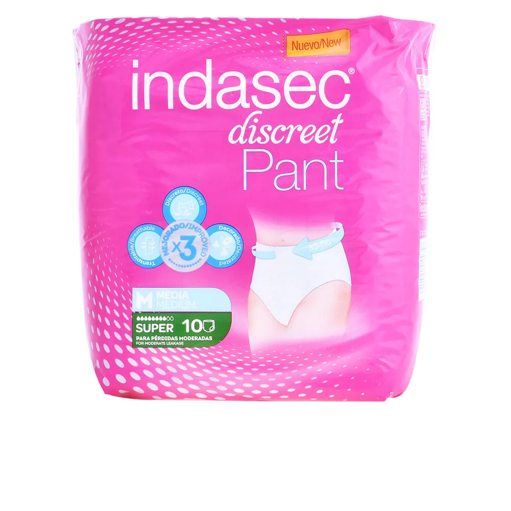 [93412] Indasec Pant Super Talla Mediana 10 Unidades