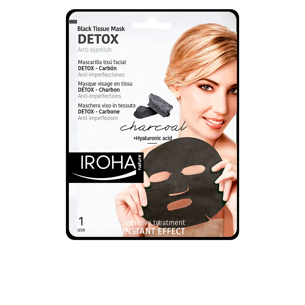 [94410] Iroha Nature Detox Black Tissue Mask 1 Unit