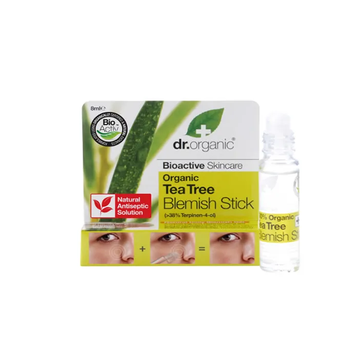 [99313] Dr Organic Tea Tree Blemish Stick Roll On 8ml