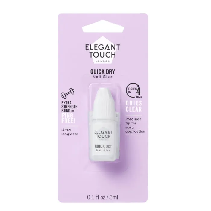 [100569] Elegant Touch Quick Dry Nail Glue 5 Seconds