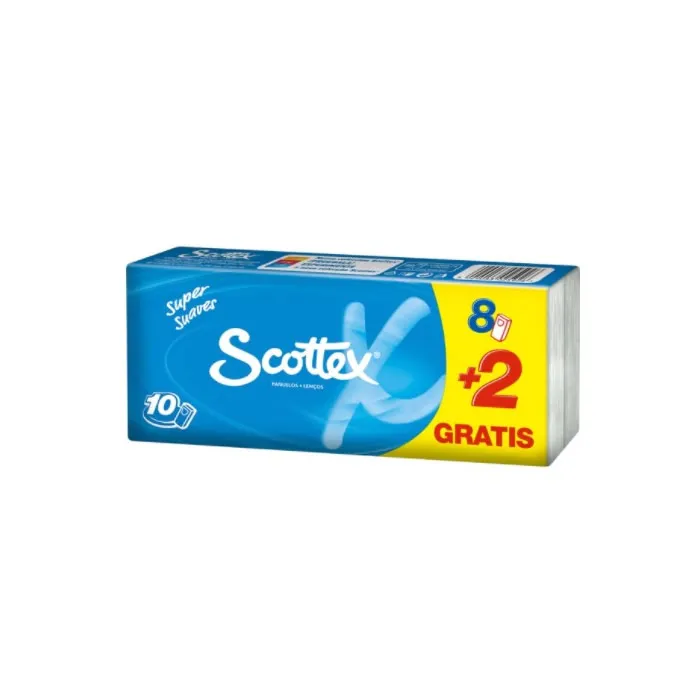 [125630] Scottex Pocket Square 3 Layers 10 Units