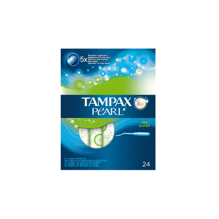 [125983] Tampax Pearl Súper 24 Units