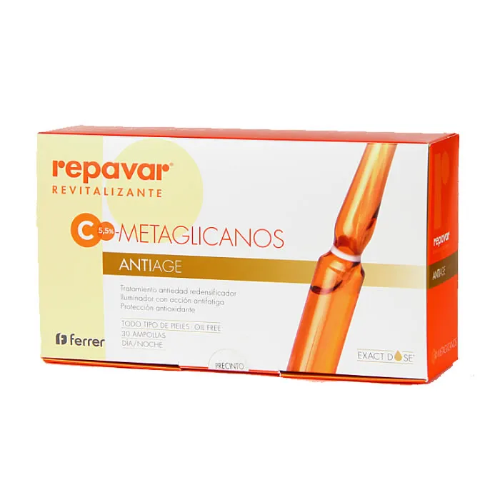 Repavar Reviatlizante Antiage 30 Ampollas