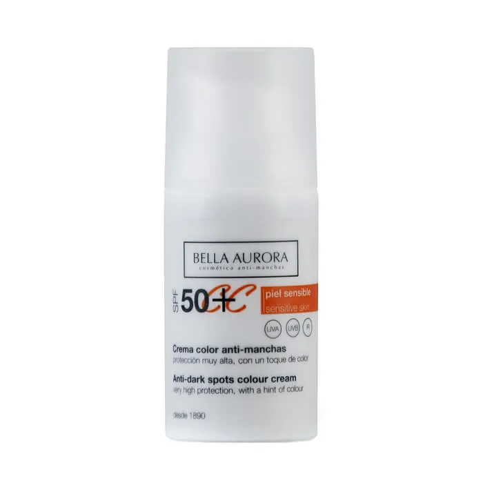 [164646] Bella Aurora Anti Dark Spot Colour Cream Spf50+ 30ml