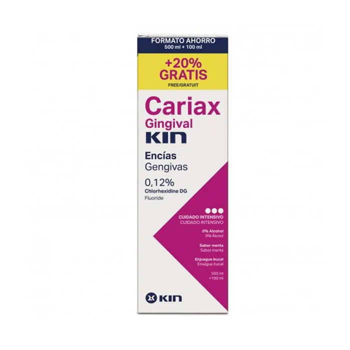 Kin Cariax Gingival Rinse  500ml + 100ml