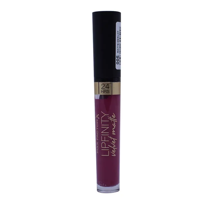 [173232] Max Factor Lipfinity Velvet Matte 005 Matte Merlot