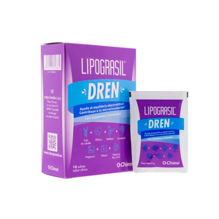 [176494] Lipograsil Dren Citrus Flavour 14 Sachets
