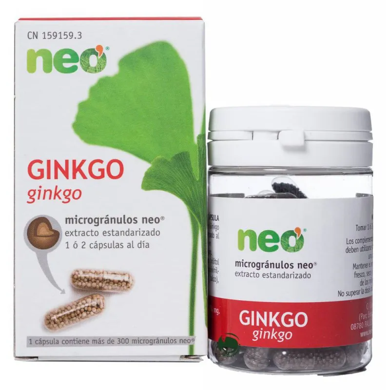 [176538] Neo Microgranules Ginkgo Biloba 45 Capsules