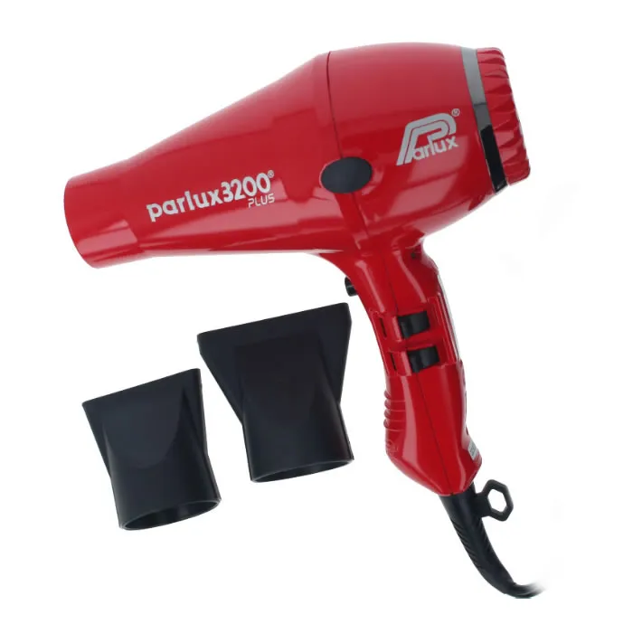 [186500] Parlux Secador De Pelo 3200 Compact Plus Rojo