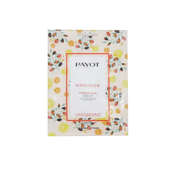 Payot Hangover Mascarilla De Tejido Detoxificante Iluminadora
