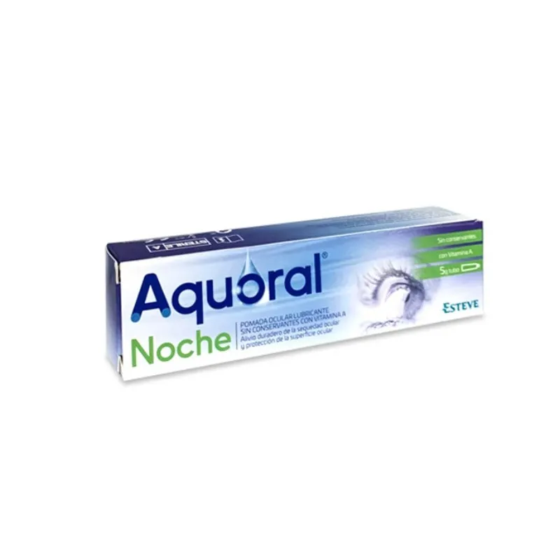 [216557] Esteve Aquoral Night Lubricating Eye Ointment 5g