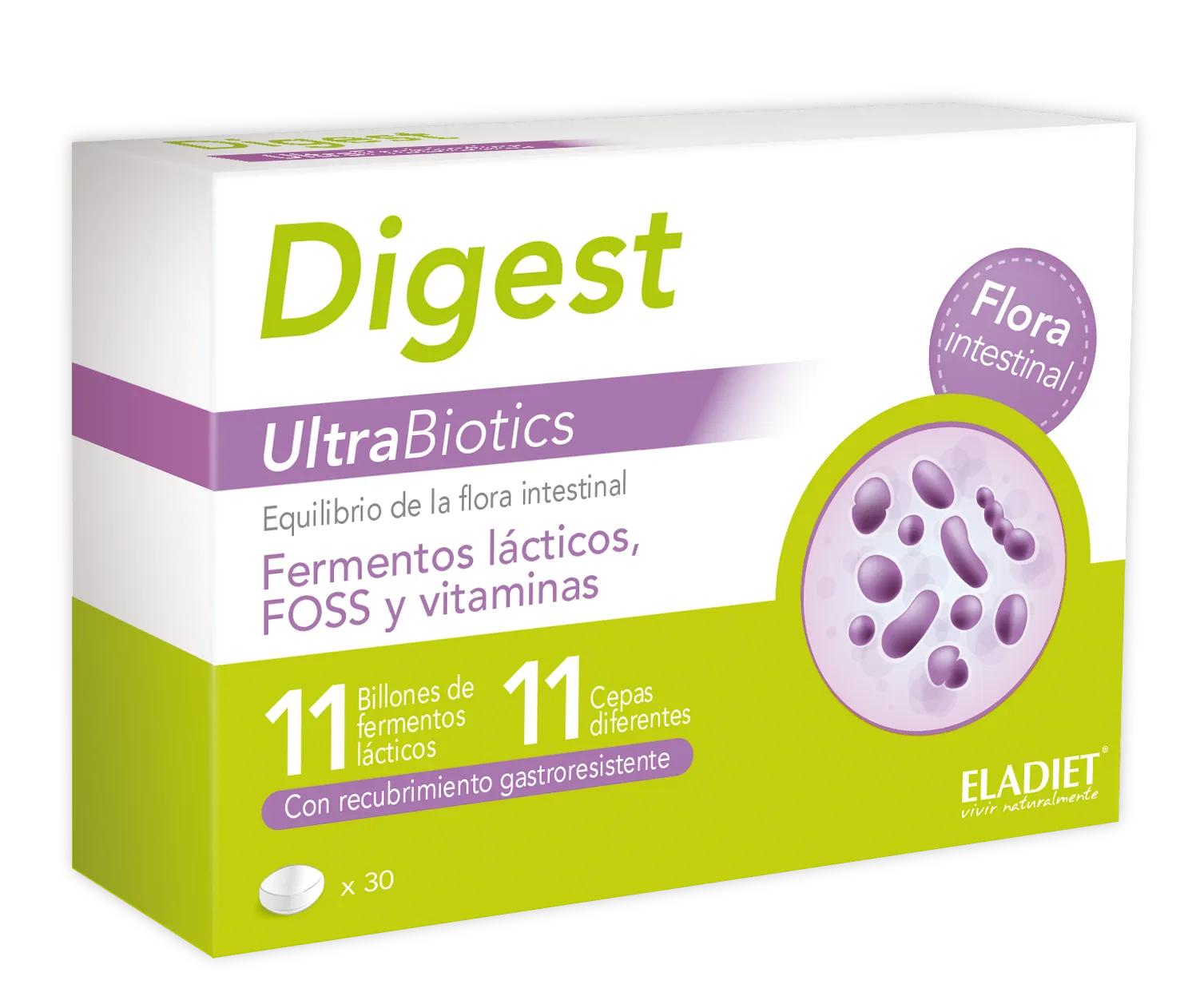 Eladiet Digest Ultrabiotics 30 Com