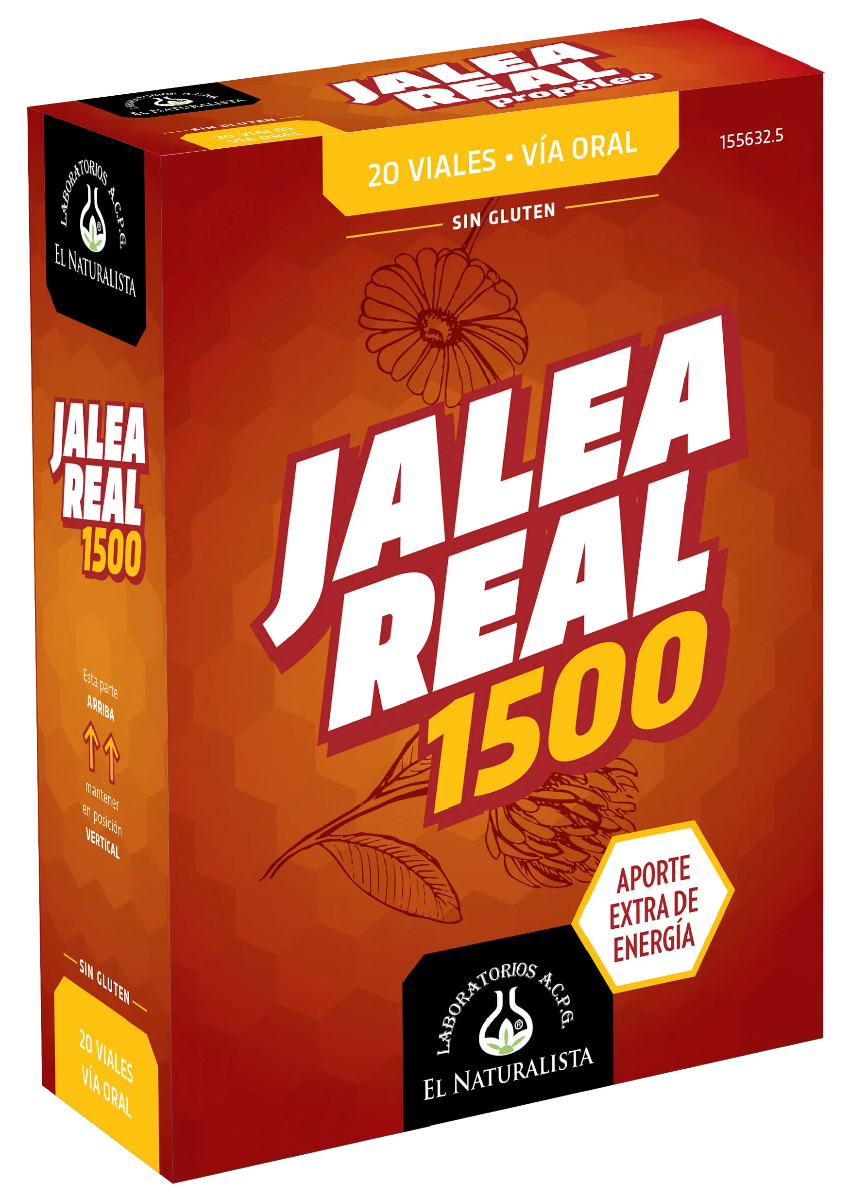 [237911] El Natural Jalea Real 1500 20 Viales Abre Facil