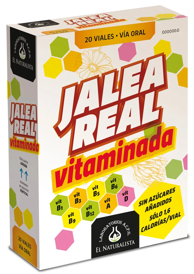 [237973] El Natural Jalea Real Vitaminada 20 Viales Abre Facil