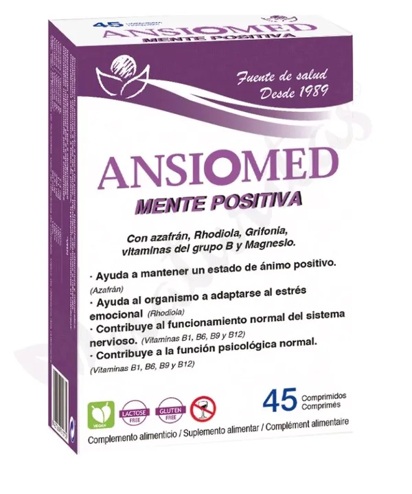 [239907] Bioserum Ansiomed Mente Positiva 45 Comprimidos