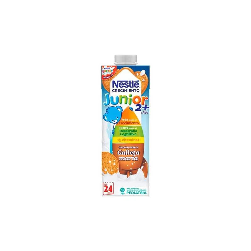 Nestle Crecimiento Junior 2 Sabor Galleta María 1 L