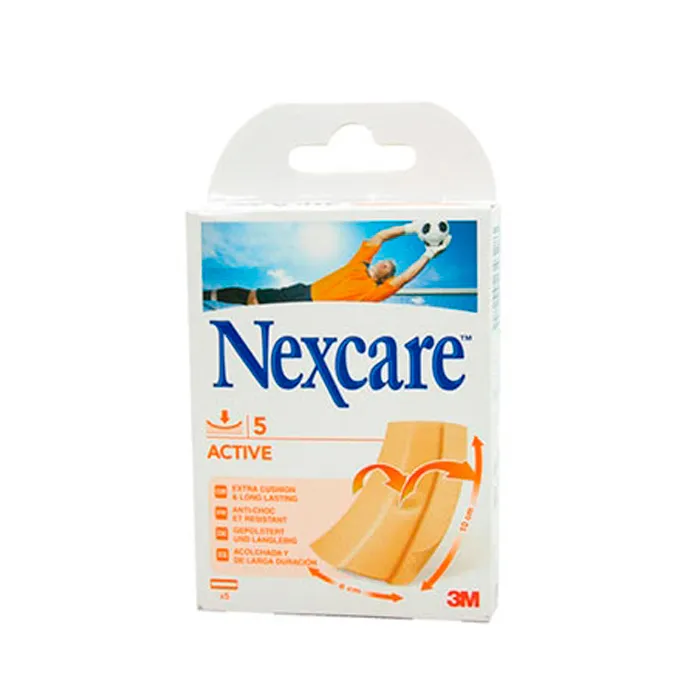Nexcare Active Strips 5 Tiras 10x6cm