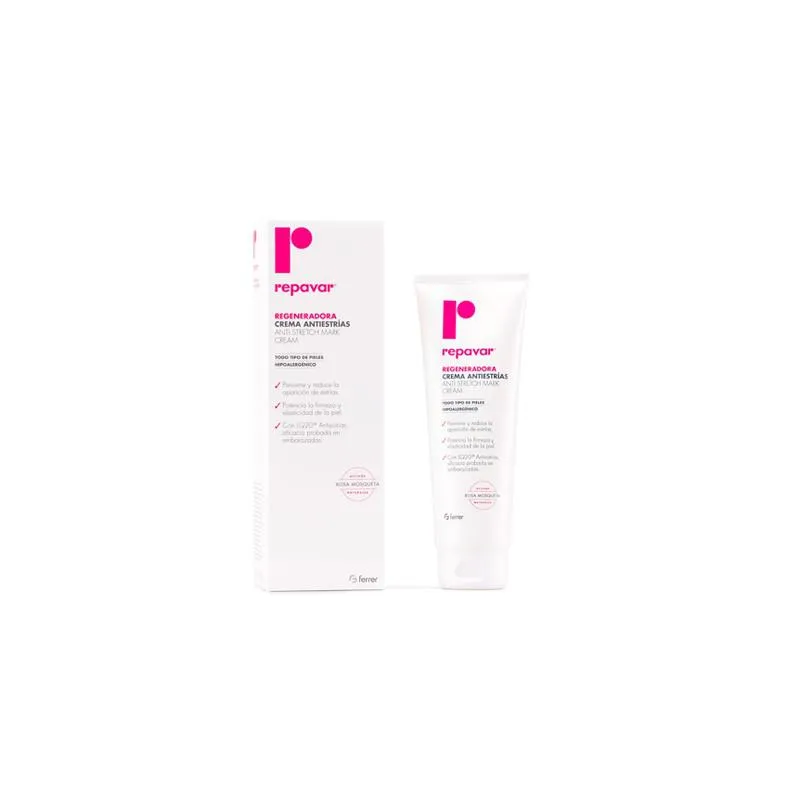 Repavar Crème Régénérante Anti-Vergetures 250ml