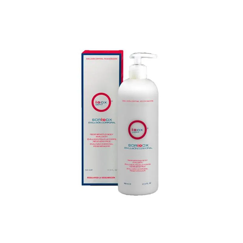 Ioox Sorioox Emulsión Corporal Regeneradora Pieles Sensibles 500ml