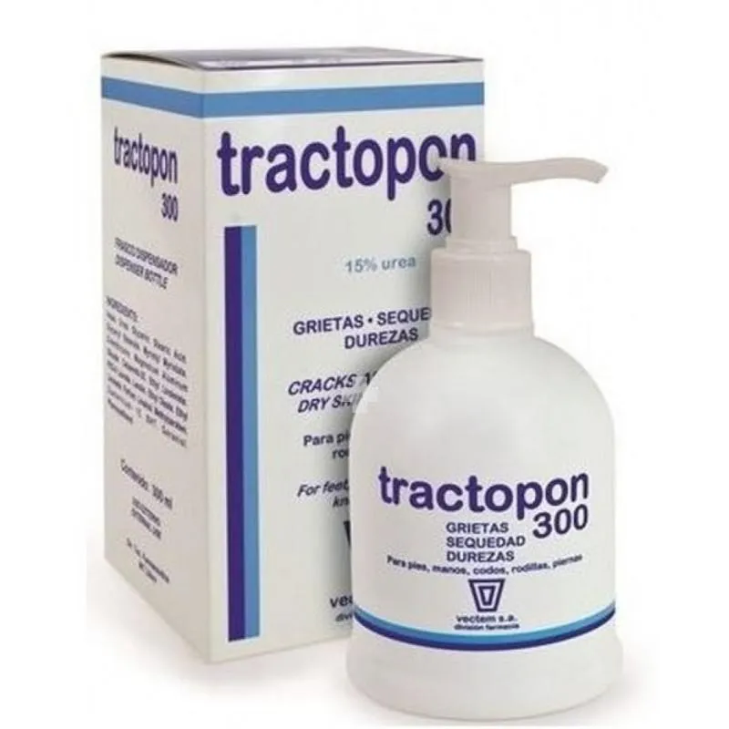 [251920] Vectem Tractopon Crème 15 Urée Flacon Pompe 300ml