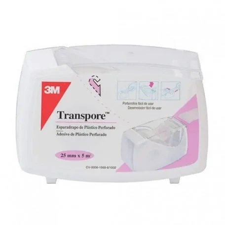 [251922] Ioox Transpore Esparadrapo Blanco 5 M X 2,5 Cm 3m