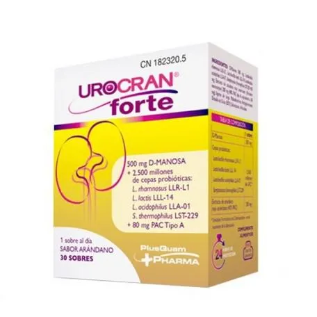 [251985] Pusquampharma Urocran Cranberry Probiotiques 30 Gélules