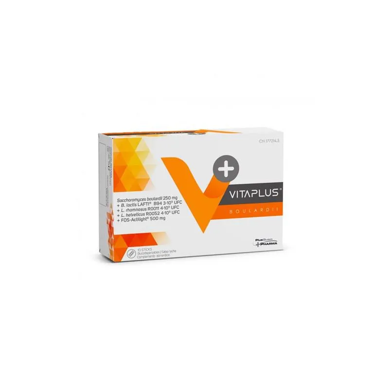 [252148] Vitaplus Boulardii Sabor Leche 10 Sticks
