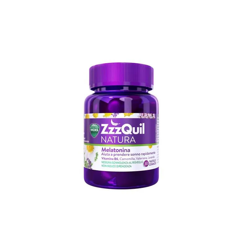 [252243] Vicks Zzzquil Natura Mélatonine 30 Unités