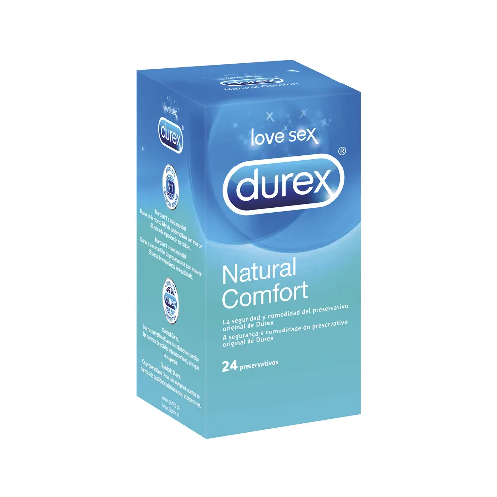 [252547] Durex Natural Plus Latex 24 Préservatifs