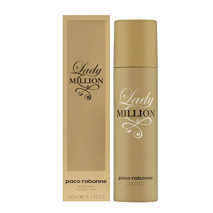 Paco Rabanne Lady Million Déodorant Vaporisateur 150ml