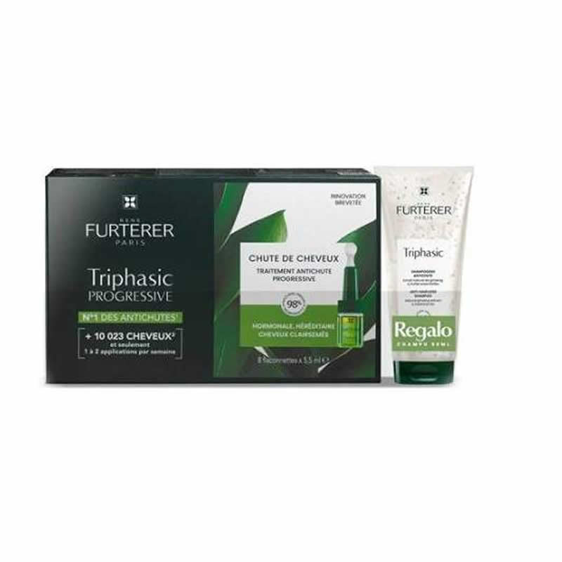 Rene Furterer Triphasic Progressive 8x5.5ml Set 2 Prodotti 