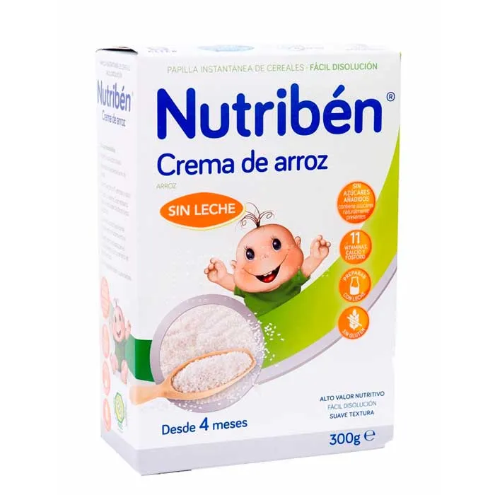 Nutribén Crème de Riz sans Gluten 300g