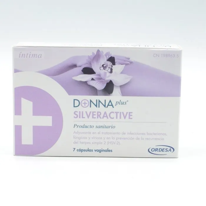 DonnaPlus Silveractive 7 Capsules Vaginales