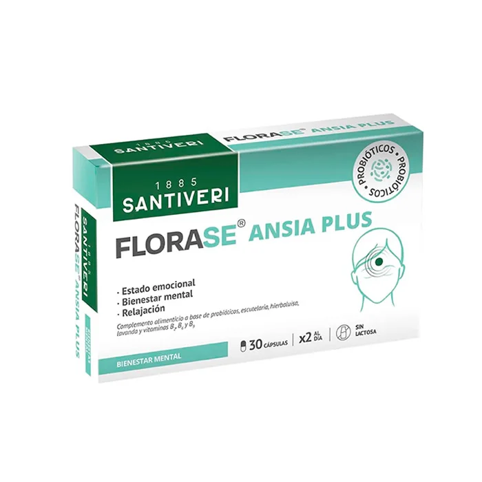 Santiveri Florase Ansia Plus  40 Capsules