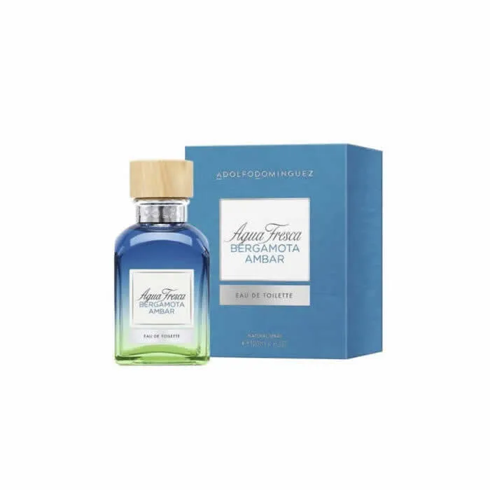 Adolfo Dominguez Agua Fresca Bergamota Ambar Eau De Toilette Vaporisateur 120ml