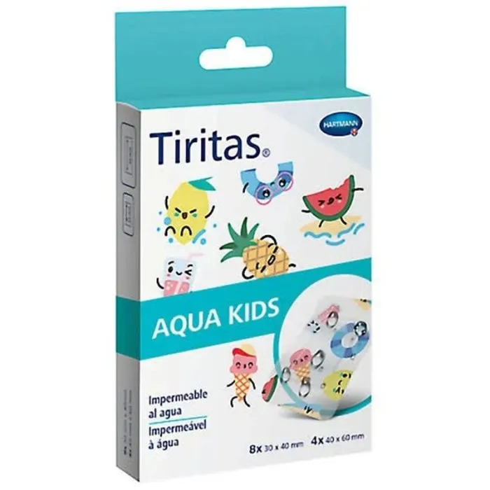 Hartmann Pansements Adhésifs Aqua Kids 2 Tailles 12U