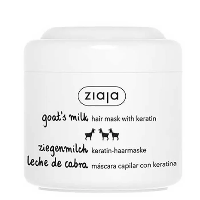 [304126] Ziaja Leche De Cabra Mascarilla Para El Cabello Fortalecedora con Keratina 200ml