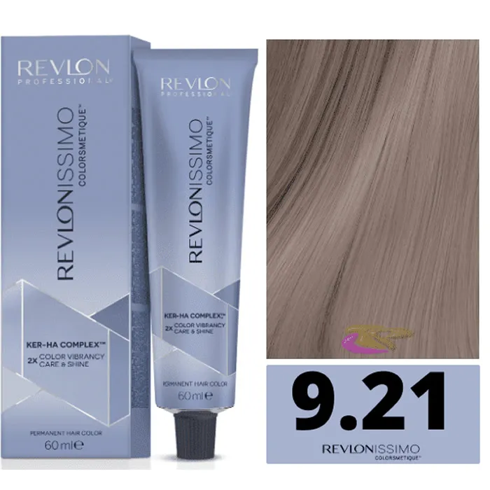 [313974] Revlon Revlonissimo Colorsmetique 9,21 Rubio Muy Claro Irisado Ceniza 60ml
