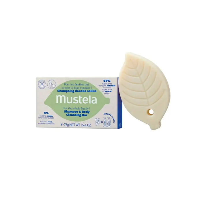 [317627] Mustela BIO Champú de Ducha Sólido 75 gr