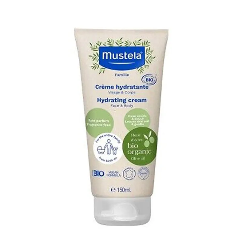 Mustela Crème Hydratante Visage Et Corps 150ml