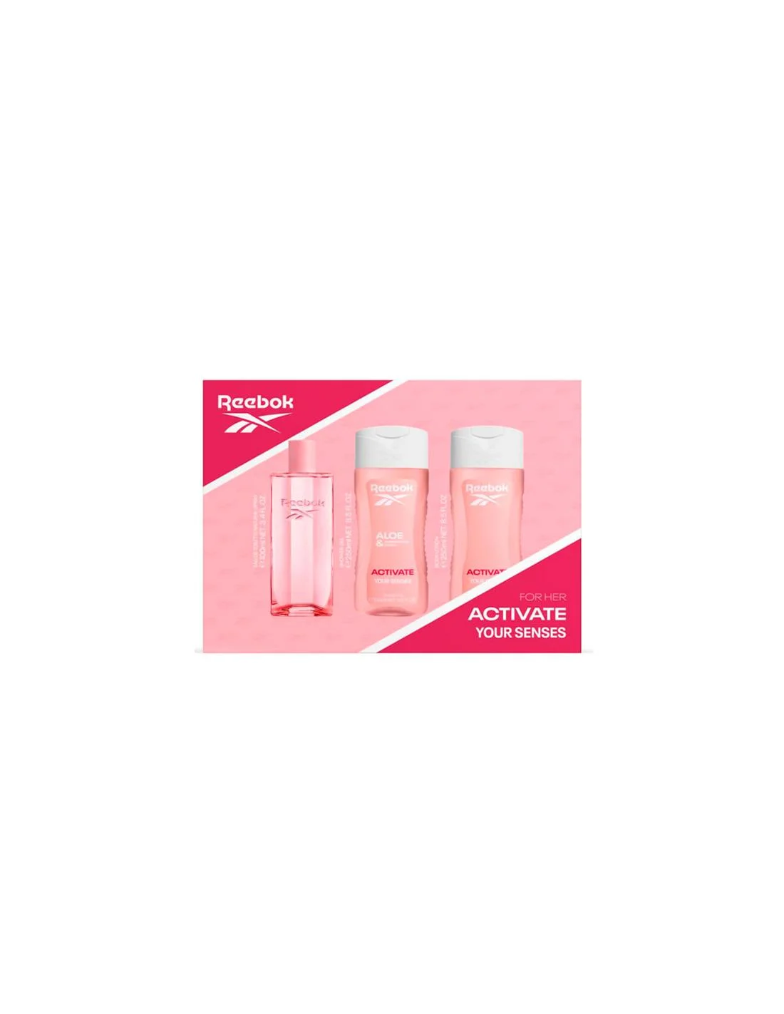 [370937] Est Reebok Activate Ella 100ml Body 250ml Gel 250ml