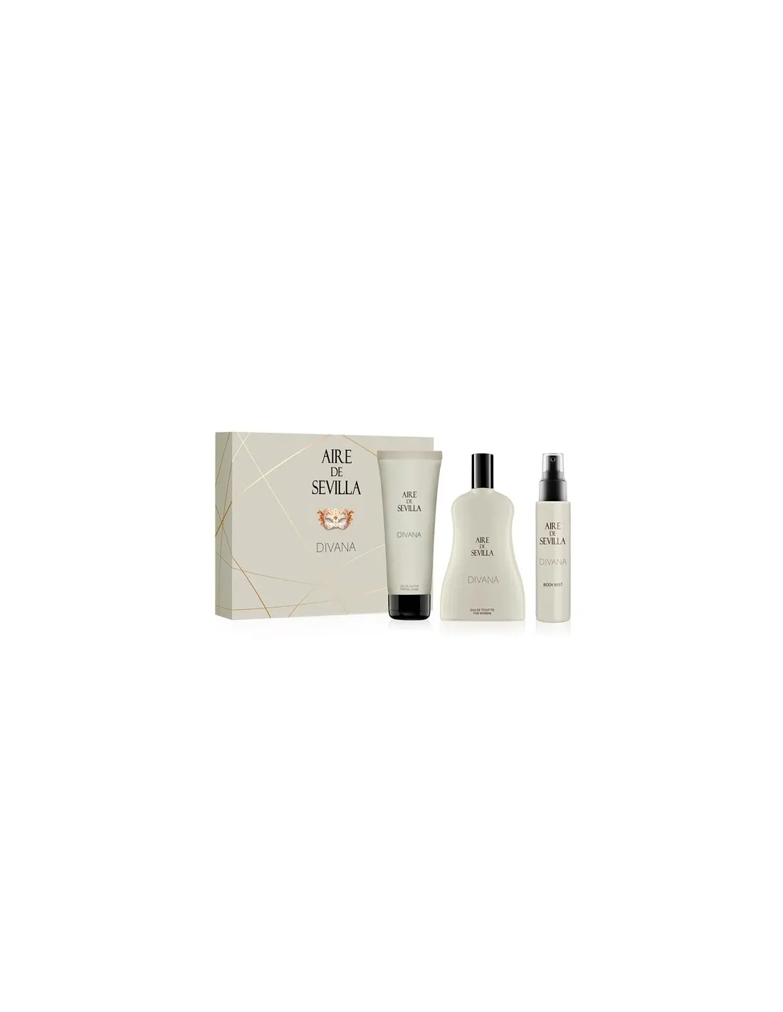 [371514] Aire De Sevilla Divana Edt Spray 150ml Sets