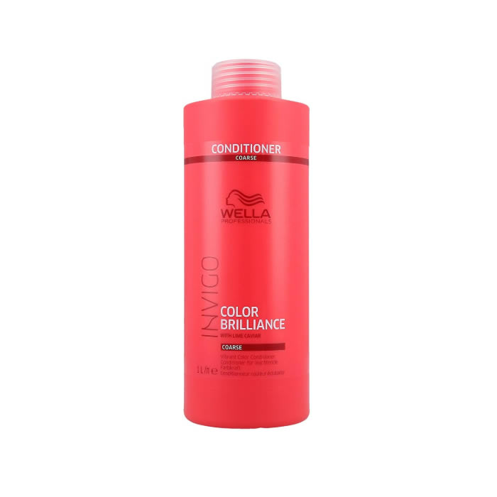 Condicionador Wella Invigo Color Brilliance para cabelos grossos 1000ml