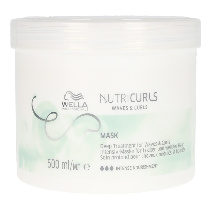 Wella Nutricurls Maska Maska przeciw puszeniu się 500ml
