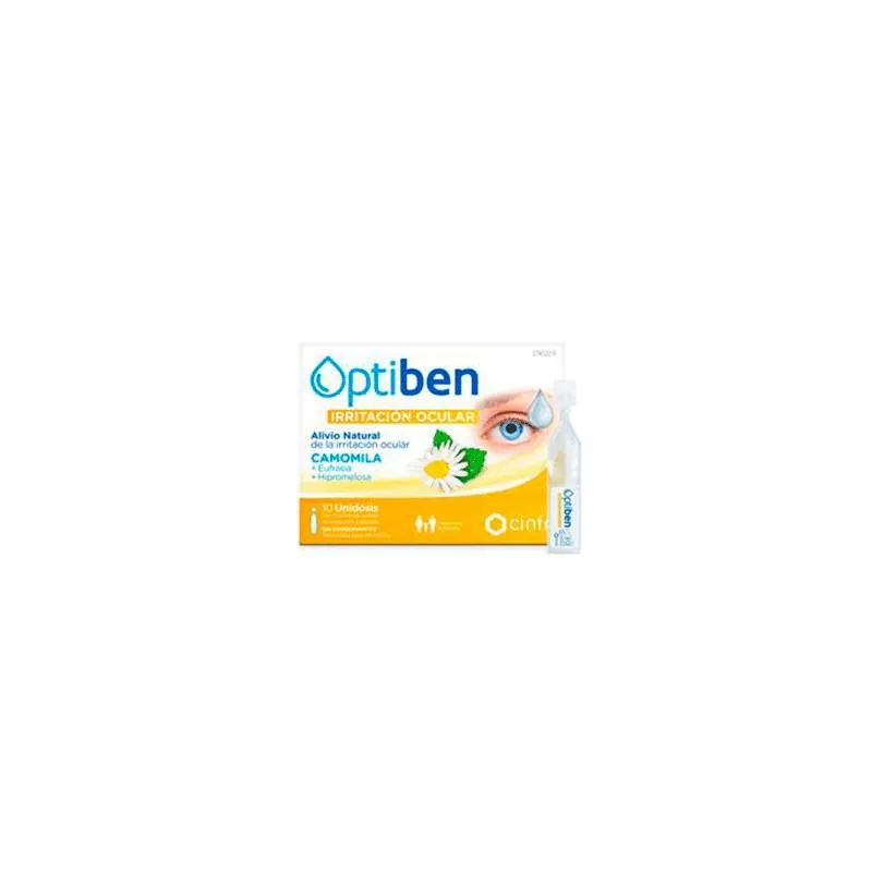 Optiben Ojos Irritados 10 Ampollas
