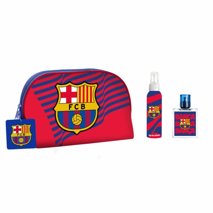 FC Barcelona Eau De Toilette Spray 50ml Confezione da 3 Prodotti