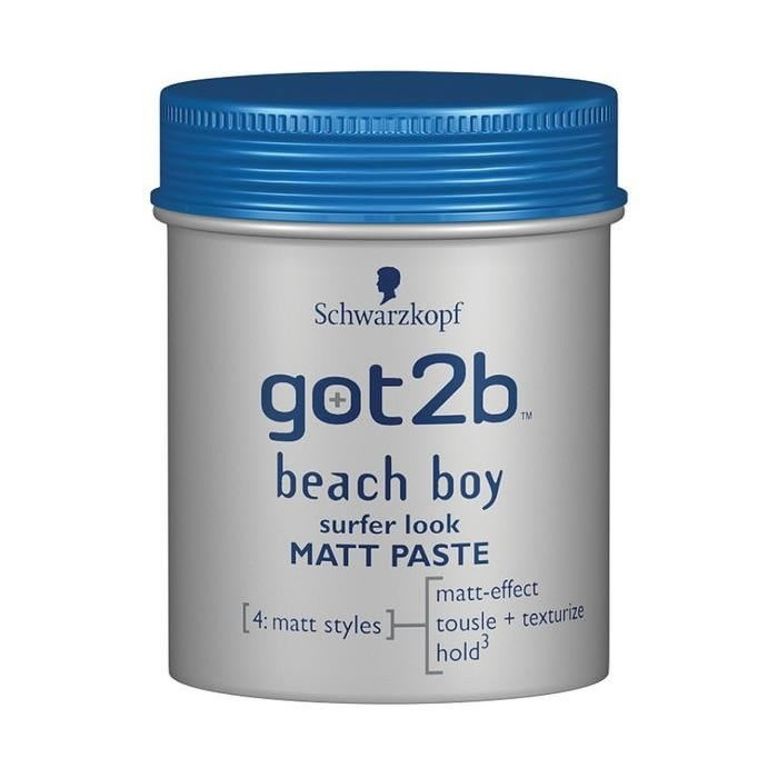 Schwarzkopf Got2b Beach Boy Matte Surfer Look Modelleringspasta 100 ml