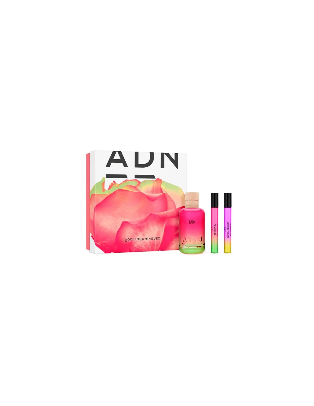 Adolfo Dominguez Ad Adn Rosa Spicy Edp 100 Vpo 10 Vp 10 Neroli