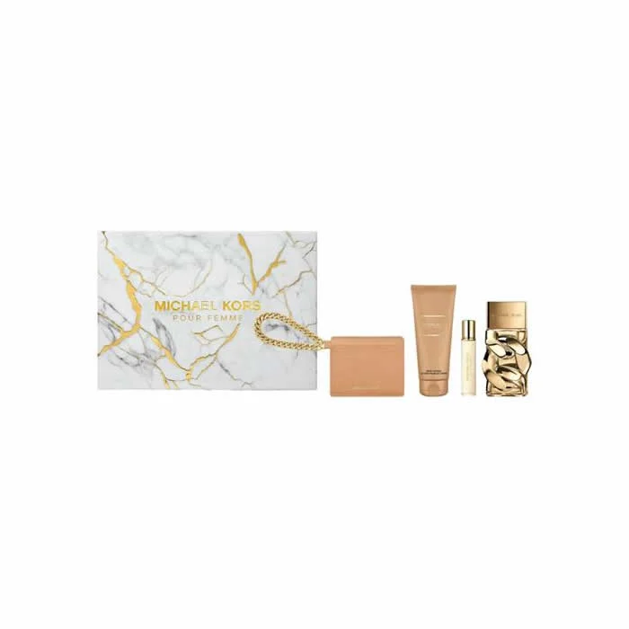 Michael Kors Pour Femme Eau De Parfum Spray 100ml Set 4 Piezas